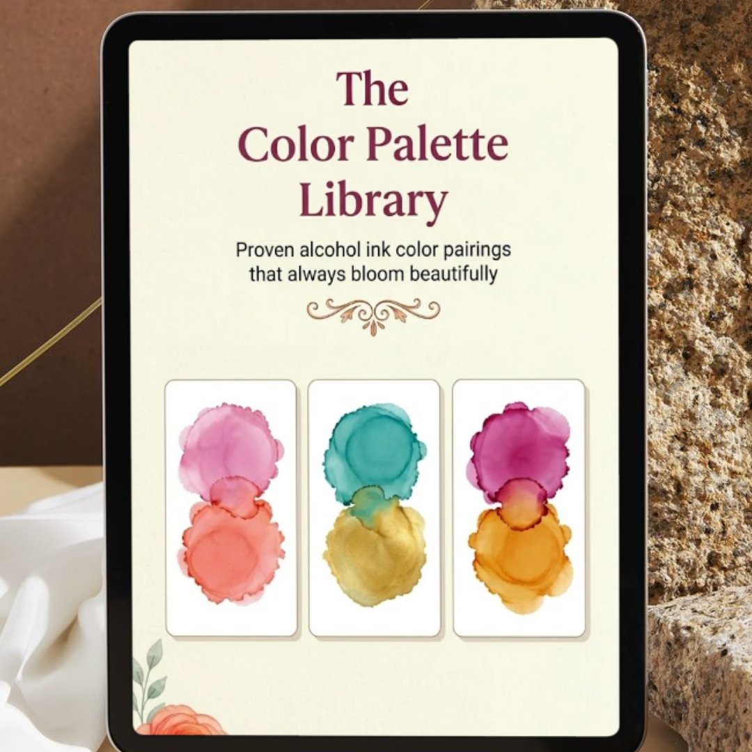 Bonus 2: The Color Palette Library on a tablet